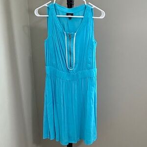 Massimo Blue Midi Dress